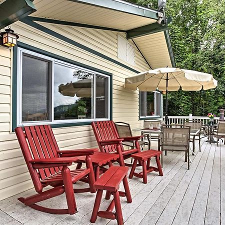 Secluded Mountain Home With Stunning Views And Deck! Bryson City Dış mekan fotoğraf