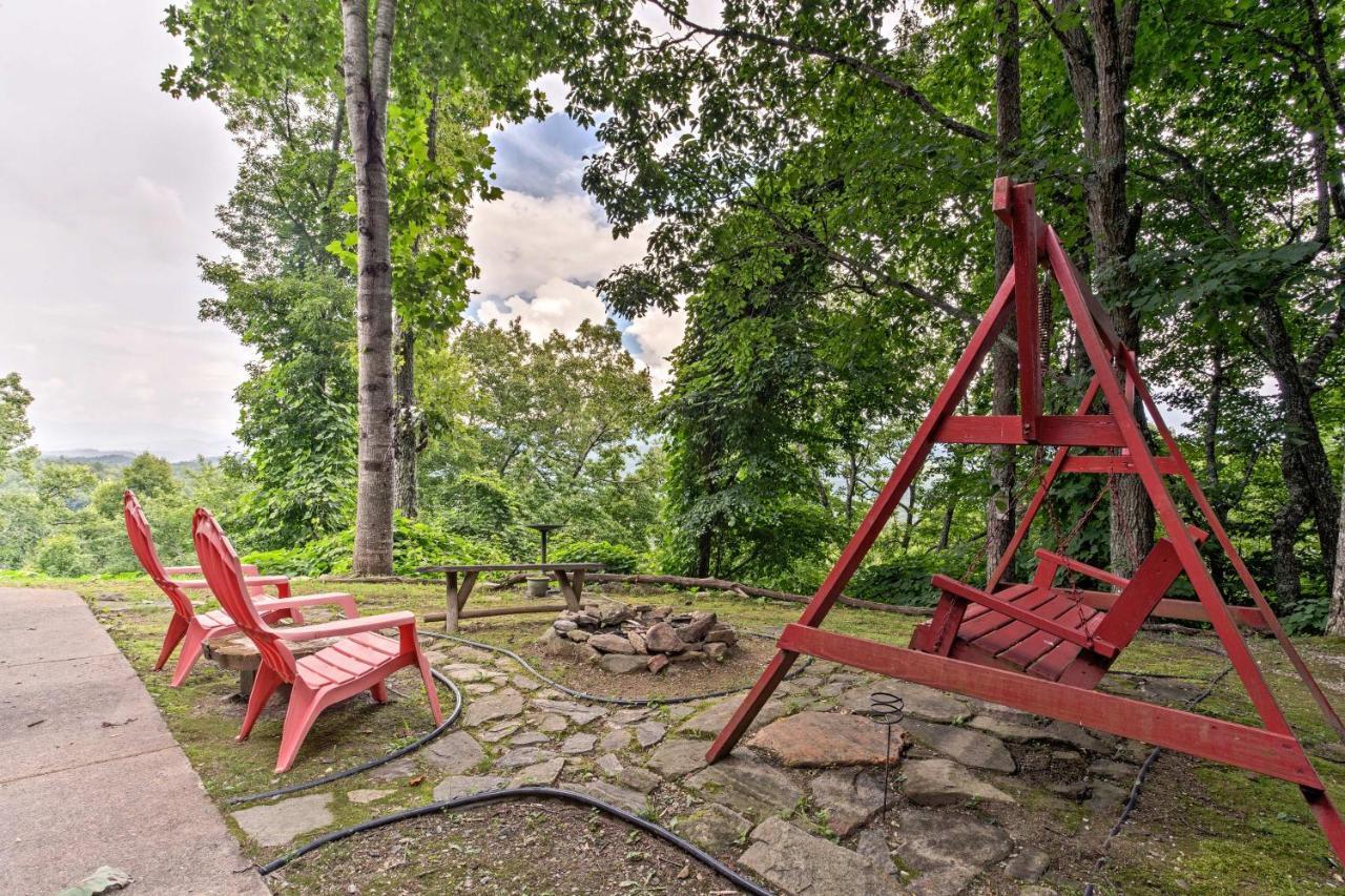 Secluded Mountain Home With Stunning Views And Deck! Bryson City Dış mekan fotoğraf
