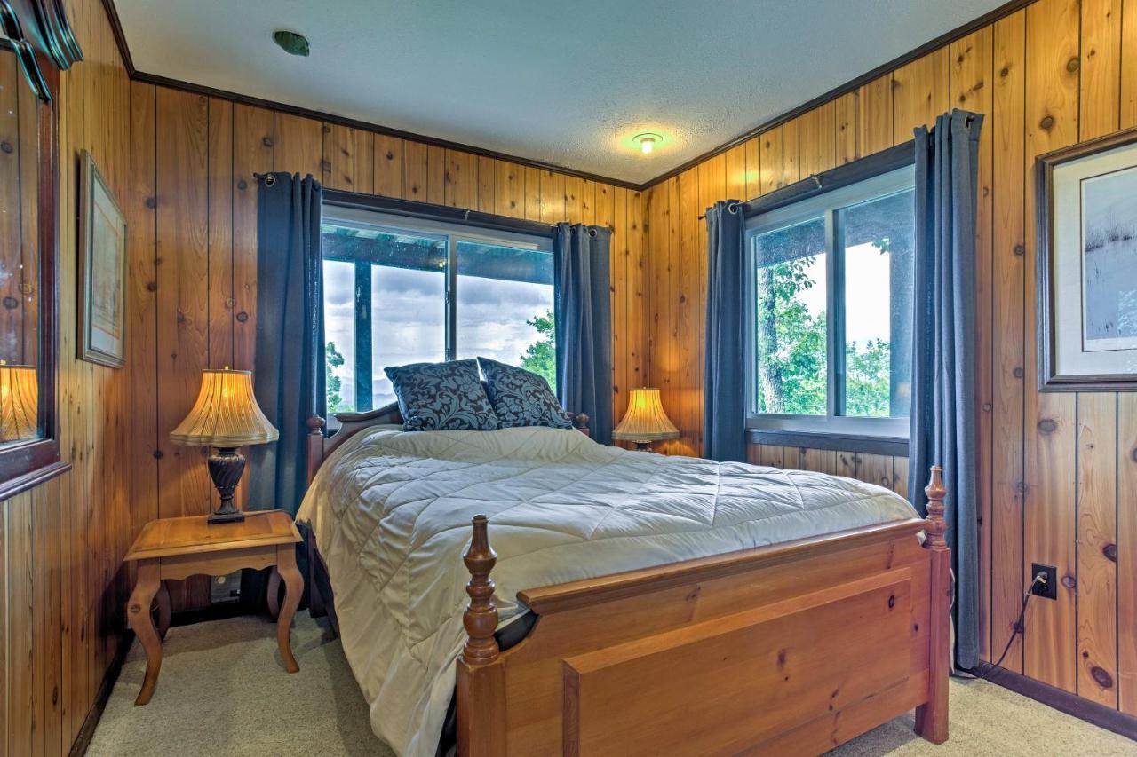 Secluded Mountain Home With Stunning Views And Deck! Bryson City Dış mekan fotoğraf